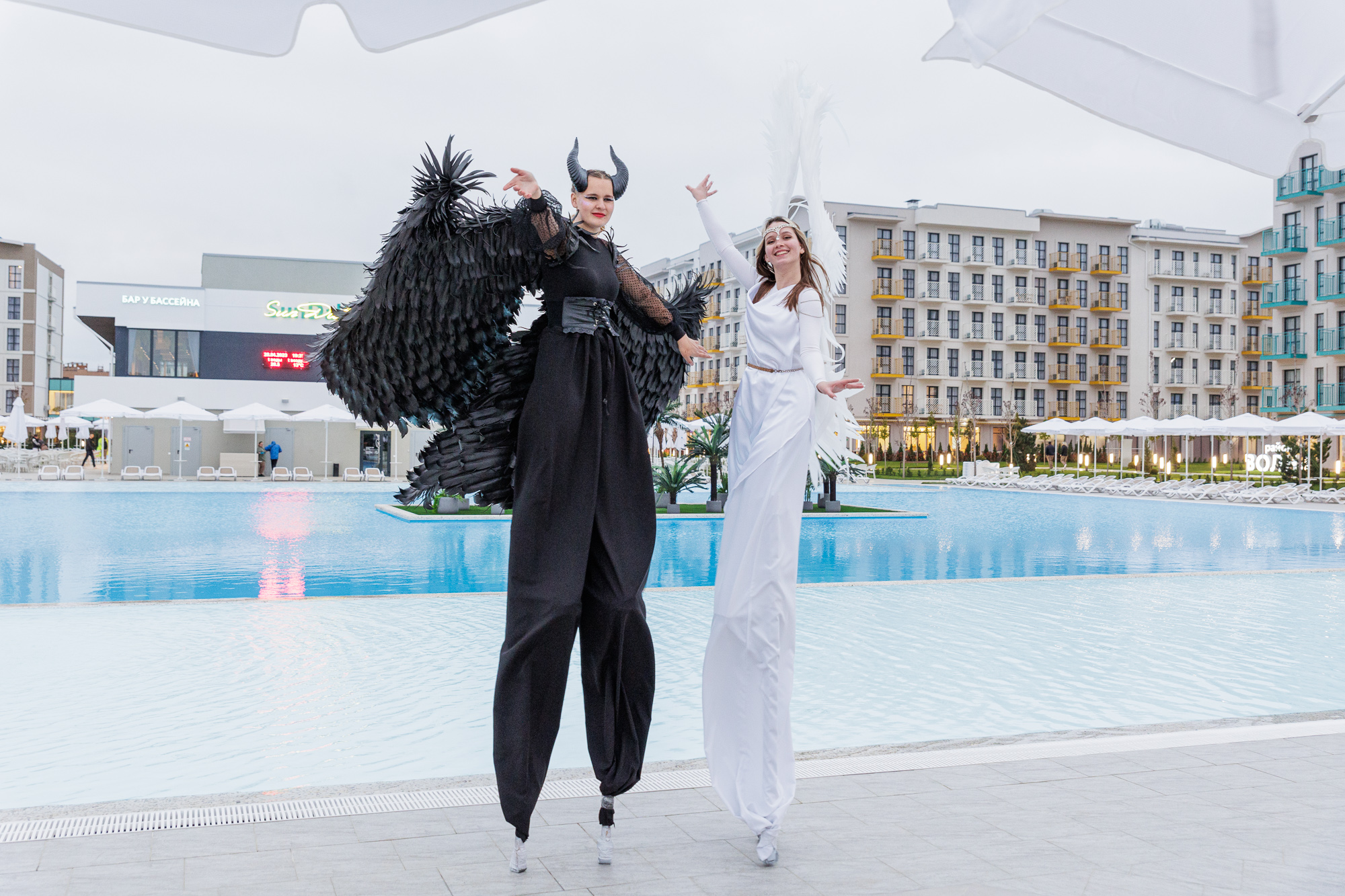 Photo report "Opening of the season at the Mira Gorod"